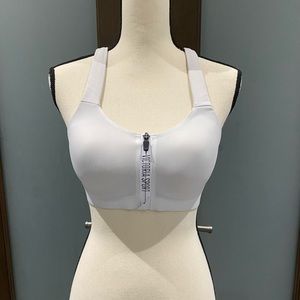 White Victoria’s Secret sport bra